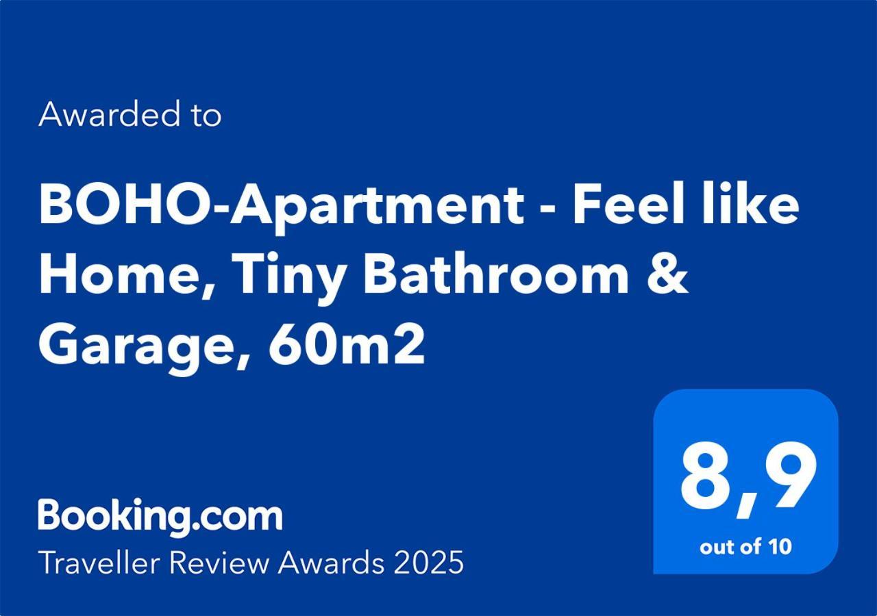 Boho-Apartment - Feel Like Home, Tiny Bathroom & Garage, 60M2 Мюлаккер Экстерьер фото